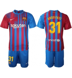 Men Barcelona Soccer Jersey 090