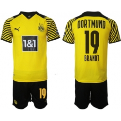 Men Borussia Dortmund Soccer Jersey 044