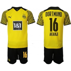 Men Borussia Dortmund Soccer Jersey 046