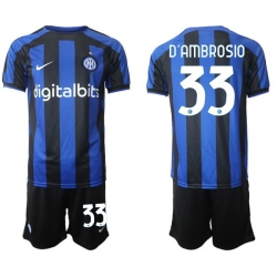 Inter Milan Men Soccer Jersey 056