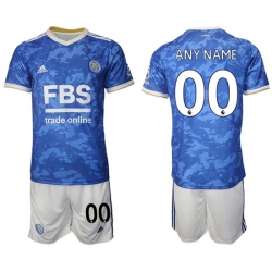 Men Leicester City Soccer Jersey 012 Customized