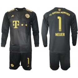 Men Bayern Long Sleeve Soccer Jerseys 515