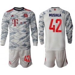 Men Bayern Long Sleeve Soccer Jerseys 518