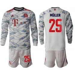 Men Bayern Long Sleeve Soccer Jerseys 522