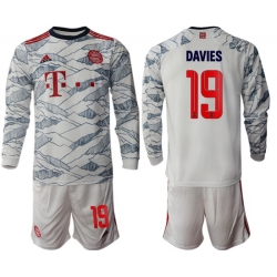 Men Bayern Long Sleeve Soccer Jerseys 526