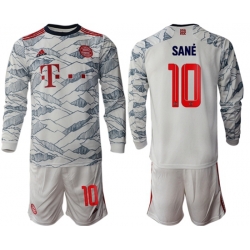 Men Bayern Long Sleeve Soccer Jerseys 530