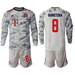 Men Bayern Long Sleeve Soccer Jerseys 532