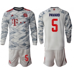 Men Bayern Long Sleeve Soccer Jerseys 535