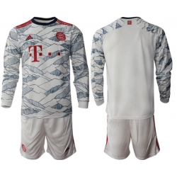 Men Bayern Long Sleeve Soccer Jerseys 538