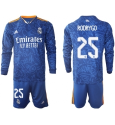 Men Real Madrid Long Sleeve Soccer Jerseys 521