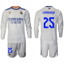 Men Real Madrid Long Sleeve Soccer Jerseys 559