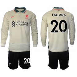 Men Liverpool Long Sleeve Soccer Jerseys 503