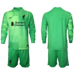 Men Liverpool Long Sleeve Soccer Jerseys 518