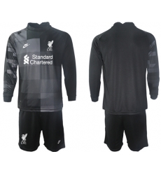 Men Liverpool Long Sleeve Soccer Jerseys 520