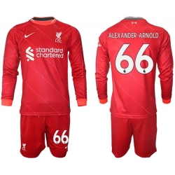 Men Liverpool Long Sleeve Soccer Jerseys 534