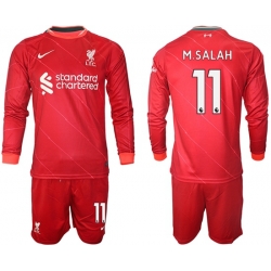 Men Liverpool Long Sleeve Soccer Jerseys 541