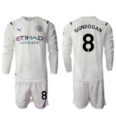 Men Manchester City Long Sleeve Soccer Jerseys 531