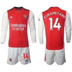 Men Arsenal Long Sleeve Soccer Jerseys 505