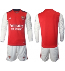 Men Arsenal Long Sleeve Soccer Jerseys 514