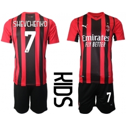 Kids AC Milan Soccer Jerseys 018