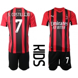 Kids AC Milan Soccer Jerseys 019