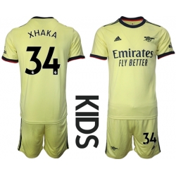 Kids Arsenal Soccer Jerseys 003