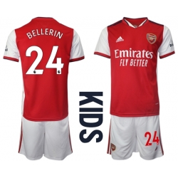 Kids Arsenal Soccer Jerseys 004
