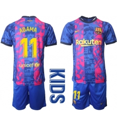 Kids Barcelona Soccer Jerseys 007