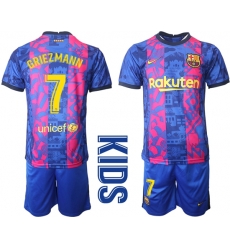 Kids Barcelona Soccer Jerseys 011