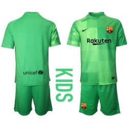 Kids Barcelona Soccer Jerseys 018
