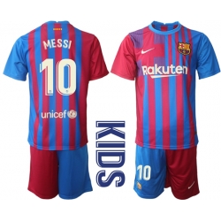 Kids Barcelona Soccer Jerseys 055