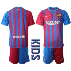 Kids Barcelona Soccer Jerseys 065