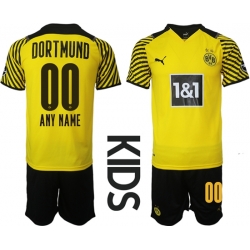 Kids Borussia Dortmund Jerseys 016 Customized