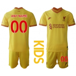 Kids Liverpool Soccer Jerseys 015 Customized