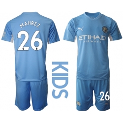 Kids Manchester City Soccer Jerseys 012