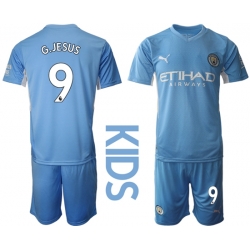 Kids Manchester City Soccer Jerseys 016