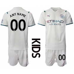 Kids Manchester City Soccer Jerseys 023 Customized