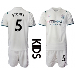 Kids Manchester City Soccer Jerseys 031