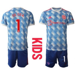 Kids Manchester United Soccer Jerseys 018