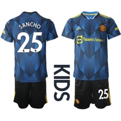 Kids Manchester United Soccer Jerseys 021