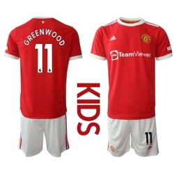 Kids Manchester United Soccer Jerseys 035
