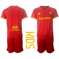 Kids Roma Soccer Jerseys 009