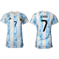 Women Argentina Soccer Jerseys 010