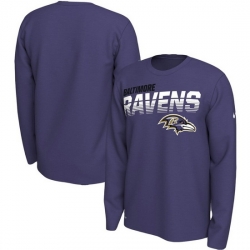 Baltimore Ravens Men Long T Shirt 001