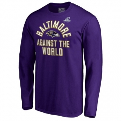 Baltimore Ravens Men Long T Shirt 006