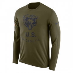 Chicago Bears Men Long T Shirt 003