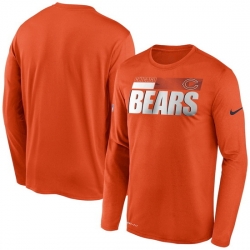 Chicago Bears Men Long T Shirt 004