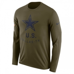 Dallas Cowboys Men Long T Shirt 001