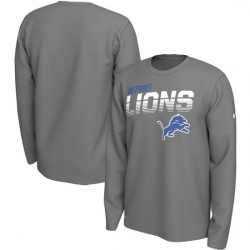 Detroit Lions Men Long T Shirt 001