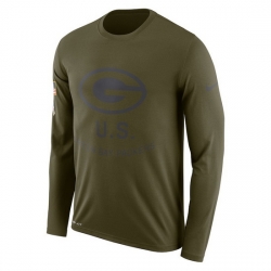 Green Bay Packers Men Long T Shirt 003